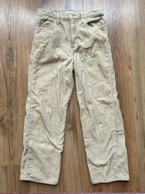 Levi's Women's Corduroy Boot-Cut Pants in Light Beige